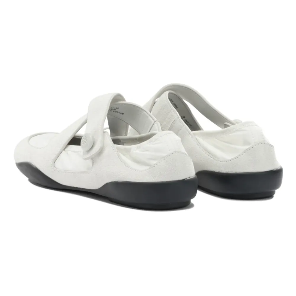 Hjemmesko<Tory Burch Klassiske Ballerinaer Hvid