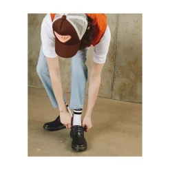 Business Sko<Dr. Martens Klassiske Crewson Pull Up Støvler Sort