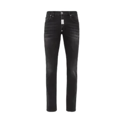 Jeans<Philipp Plein Klassiske denim jeans Sort