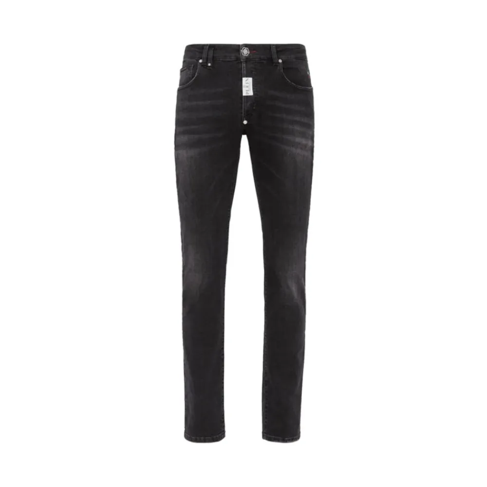 Jeans<Philipp Plein Klassiske denim jeans Sort