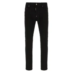 Jeans<Dsquared2 Klassiske Denim Jeans til hverdagsbrug Sort