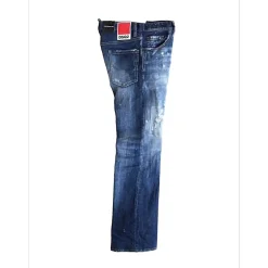 Jeans^Dsquared2 Klassiske Denim Jeans til Mænd Blå