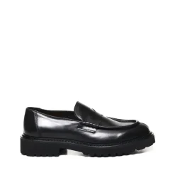 Loafers<Doucal's Klassiske Penny Loafers til Mænd Sort