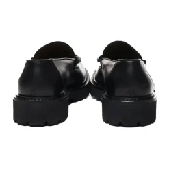 Loafers<Doucal's Klassiske Penny Loafers til Mænd Sort
