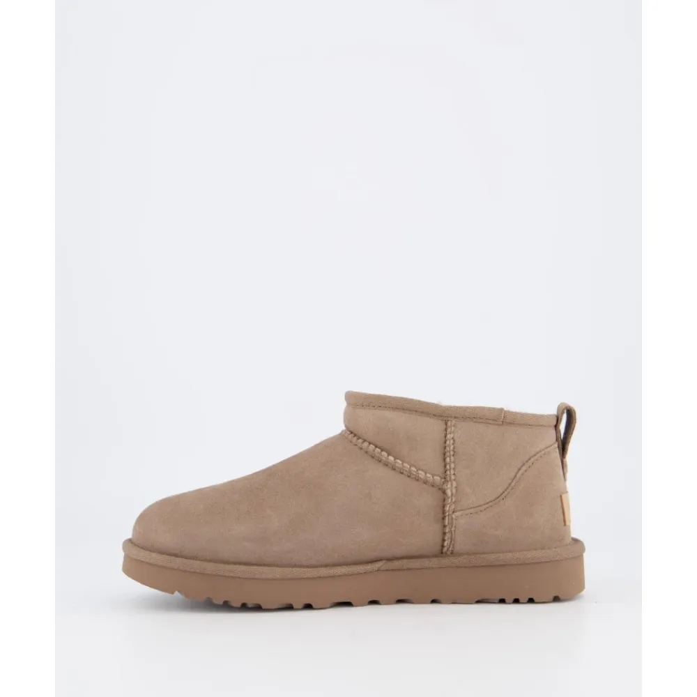 Støvler<UGG Klassiske Ultra Mini Caribou Støvler Brun