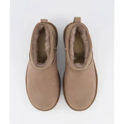 Støvler<UGG Klassiske Ultra Mini Caribou Støvler Brun