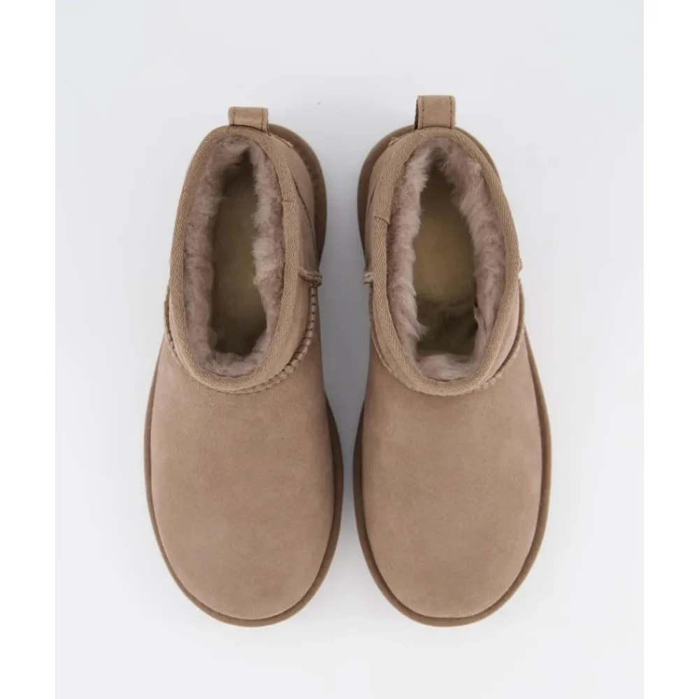 Støvler<UGG Klassiske Ultra Mini Caribou Støvler Brun
