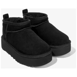 Støvler<UGG Klassiske Ultra Mini Platform e Støvler Sort