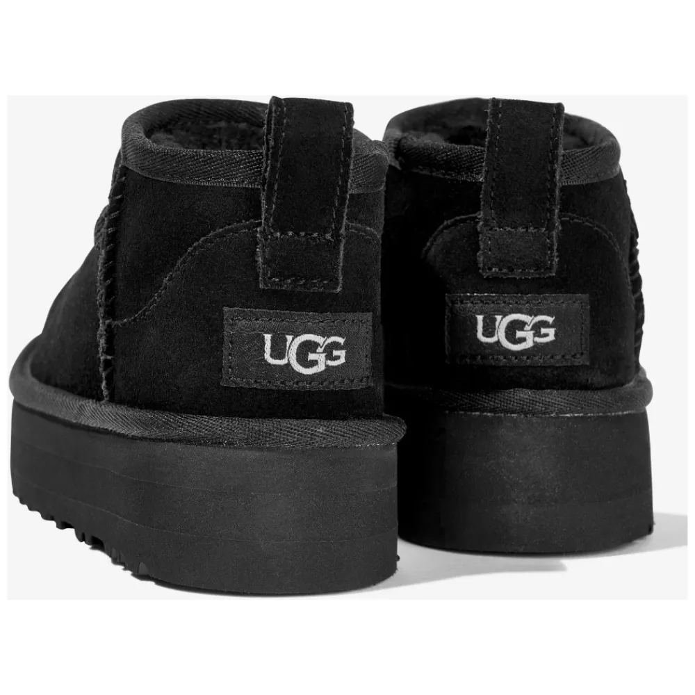 Støvler<UGG Klassiske Ultra Mini Platform e Støvler Sort