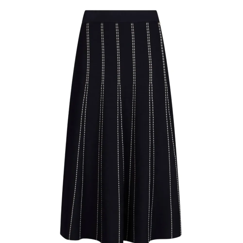 Nederdele^Liu Jo Knit Midi Skirt Blå