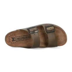 Sandaler<Mephisto Komfortabel Nerio Herresandal Grøn