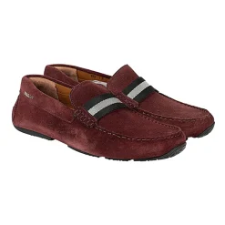 Loafers<Bally Komfortable Loafers i Ruskind Rød