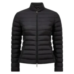Jakker<Moncler Kort Dunjakke til Mildt Vejr Sort