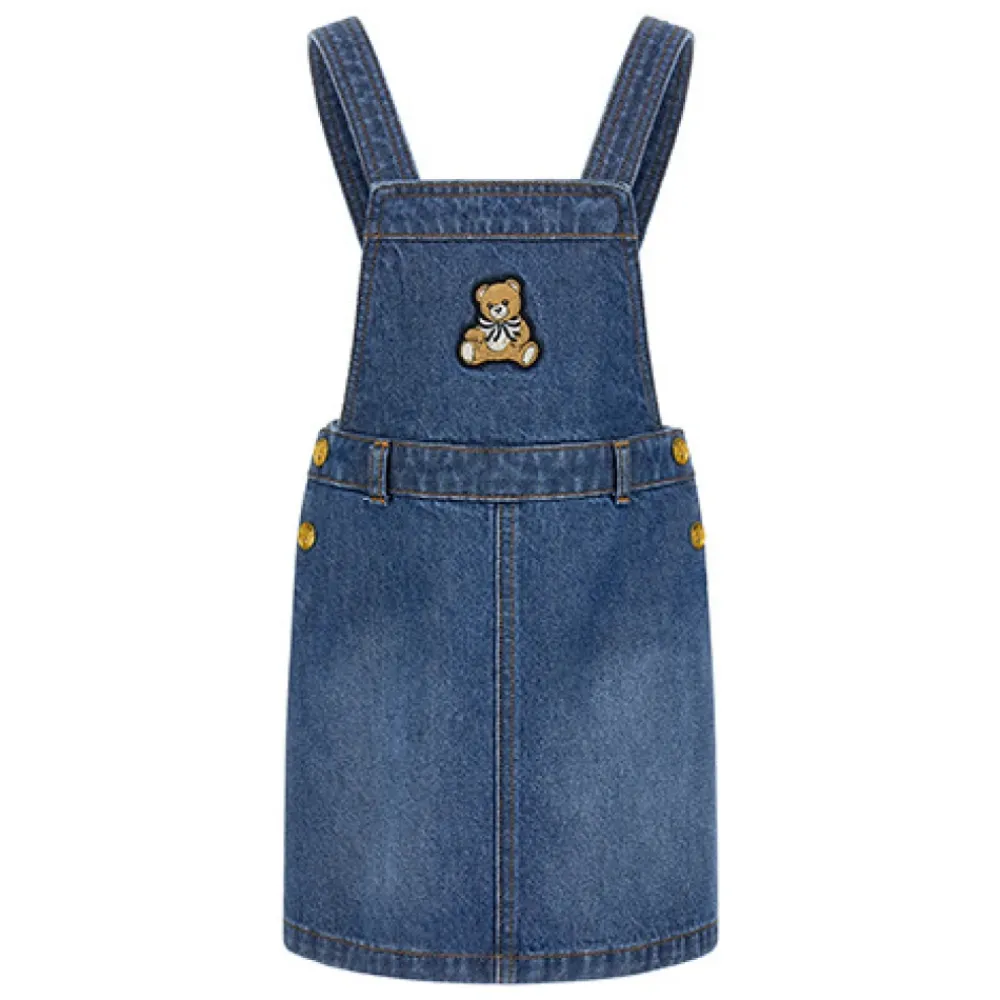 Jumpsuits<Moschino Kort Overall Nederdel HDJ03VL0E29 Blå