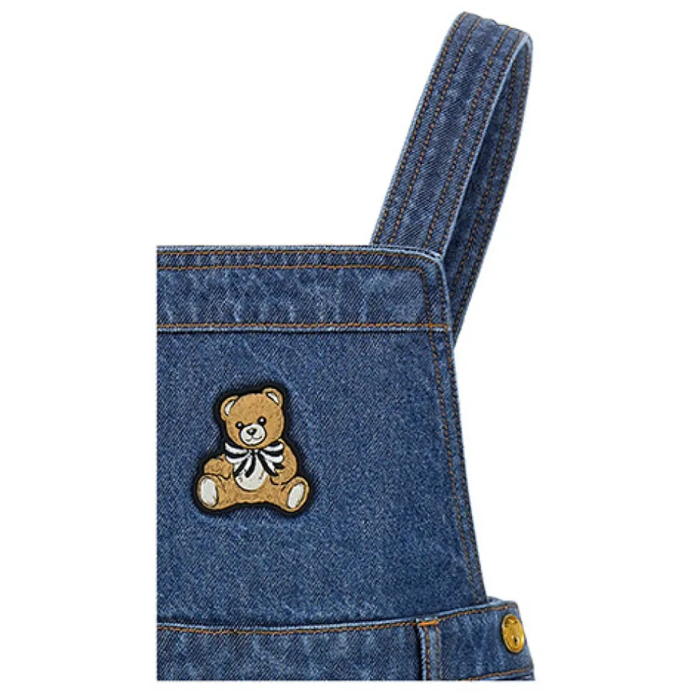 Jumpsuits<Moschino Kort Overall Nederdel HDJ03VL0E29 Blå