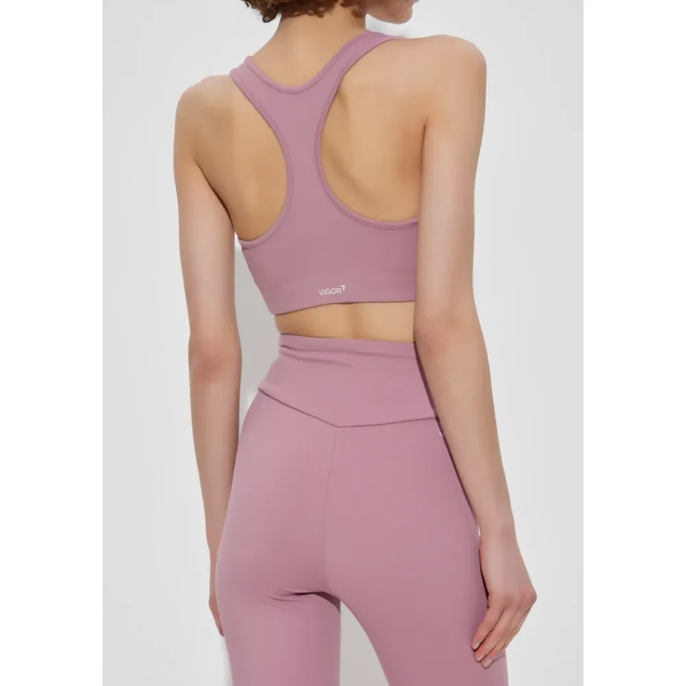 T-Shirts & Toppe^Emporio Armani EA7 Kort træningstop Pink