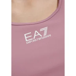 T-Shirts & Toppe^Emporio Armani EA7 Kort træningstop Pink