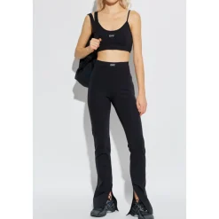 T-Shirts & Toppe<Off White Kort turtleneck top med stropper Sort