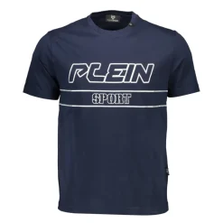 T-Shirts & Toppe<Plein Sport Kortærmet T-shirt med print Blå