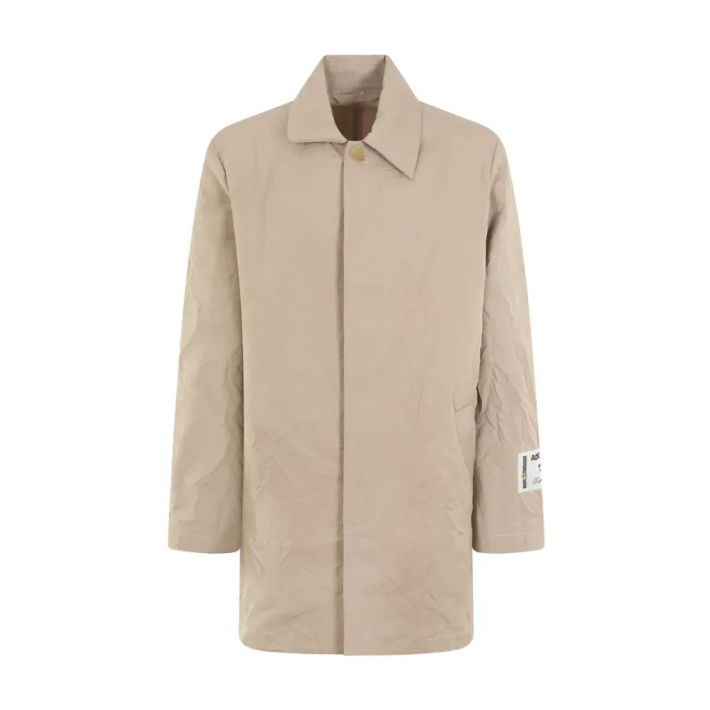 Frakker<Acne Studios Krøllet Trench Coat Beige