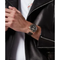 Ure<Philipp Plein $kull Diver 44mm Ur Brun