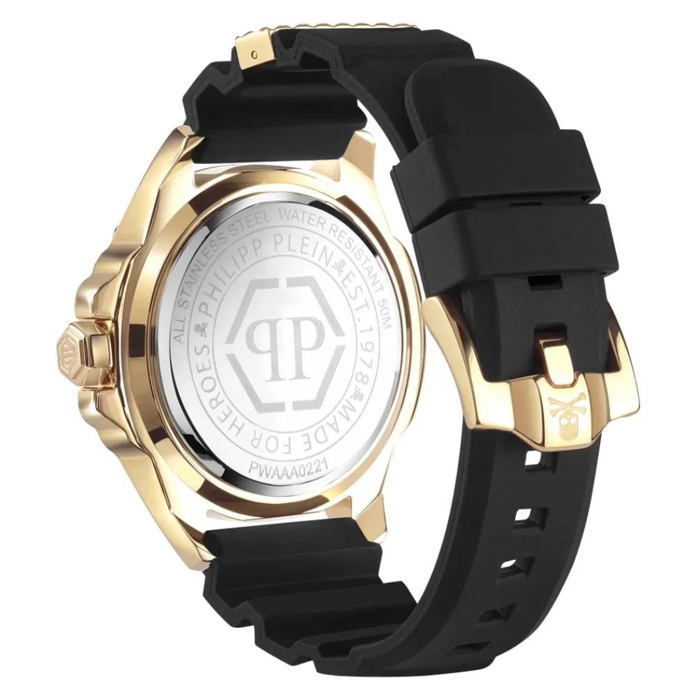 Ure^Philipp Plein $KULL Titan Gold Watch Sort