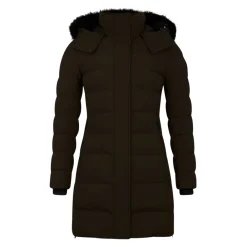 Frakker<Moose Knuckles Kvinders Watershed Parka i Espresso Brun