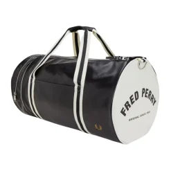 Rejsetasker<Fred Perry L9266 D57 Oversized Weekendtaske Sort