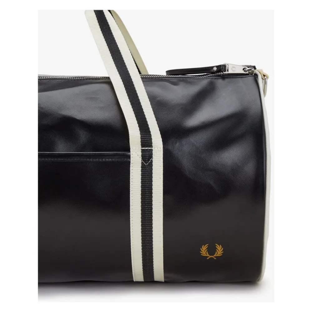 Rejsetasker<Fred Perry L9266 D57 Oversized Weekendtaske Sort