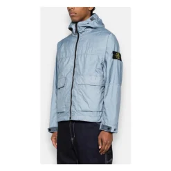 Skaljakker<Stone Island 3L TC Hooded Jacket Blå