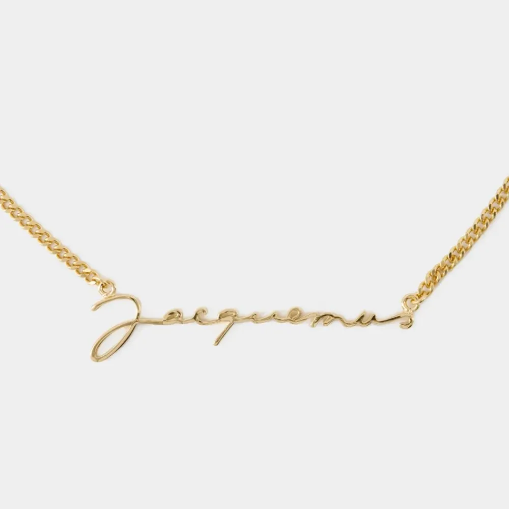 Smykker^Jacquemus La Chaine Halskæde Gul
