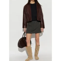 Kjoler<Acne Studios Lagdelt Kort Kjole Sort