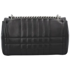 Skuldertasker^Burberry Lammeskinds Crossbody Taske Sort