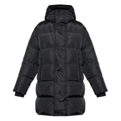 Frakker<Dsquared2 Lang dunjakke Sort