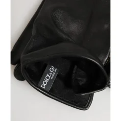 Handsker|Handsker<Dolce & Gabbana Lange Handsker Sort