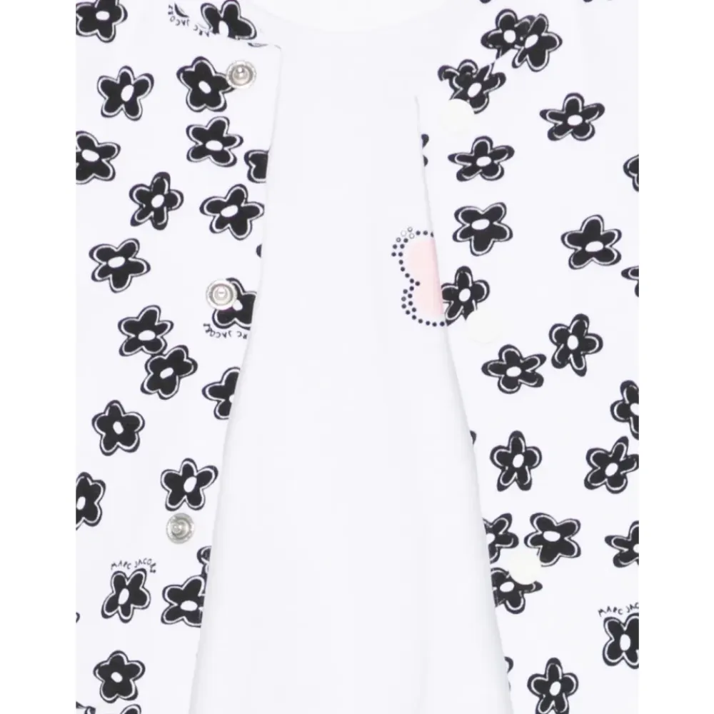 Bodystocking & Sæt<Marc Jacobs Langærmet jakke, T-shirt og leggings sæt Hvid