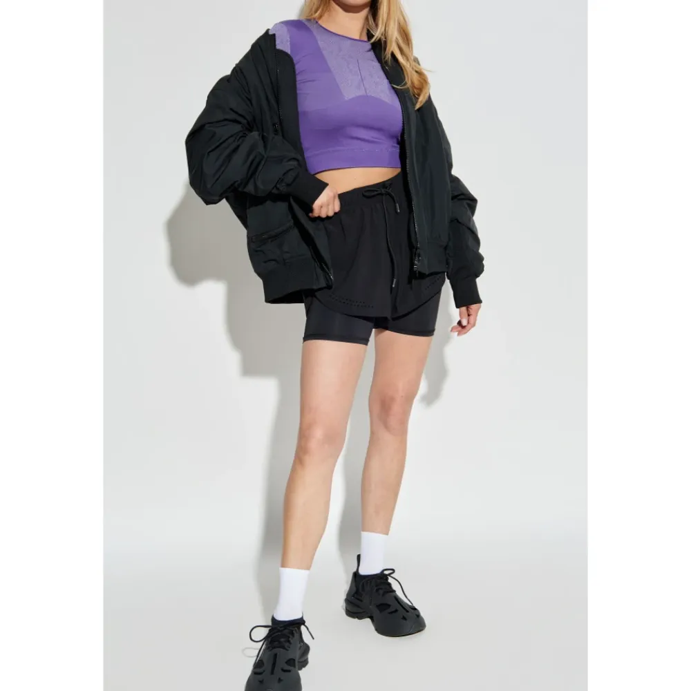 T-Shirts & Toppe|Træningstrøjer<Adidas by Stella McCartney Langærmet træningstop Lilla