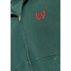 Trøjer^Balenciaga Laurel Classic Zip-Up Hoodie Grøn