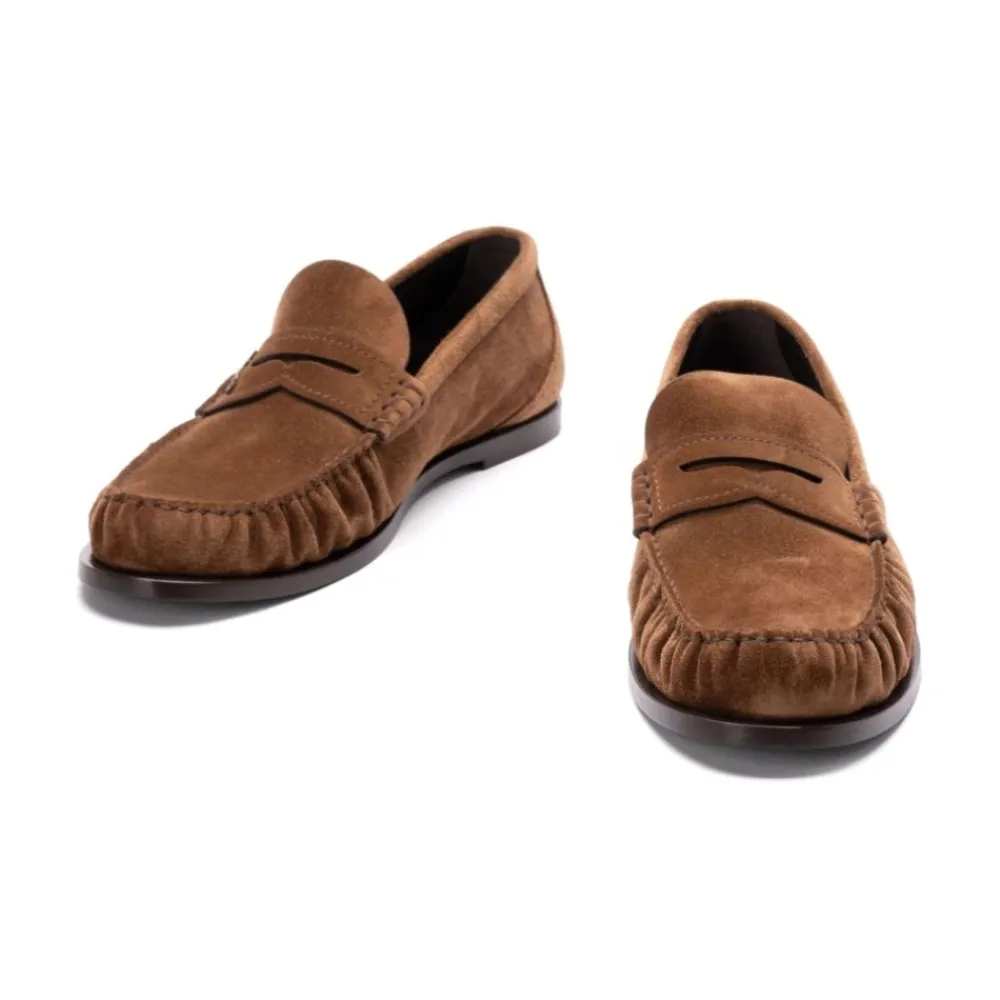 Loafers<Saint Laurent LAURENT Loafers Brun