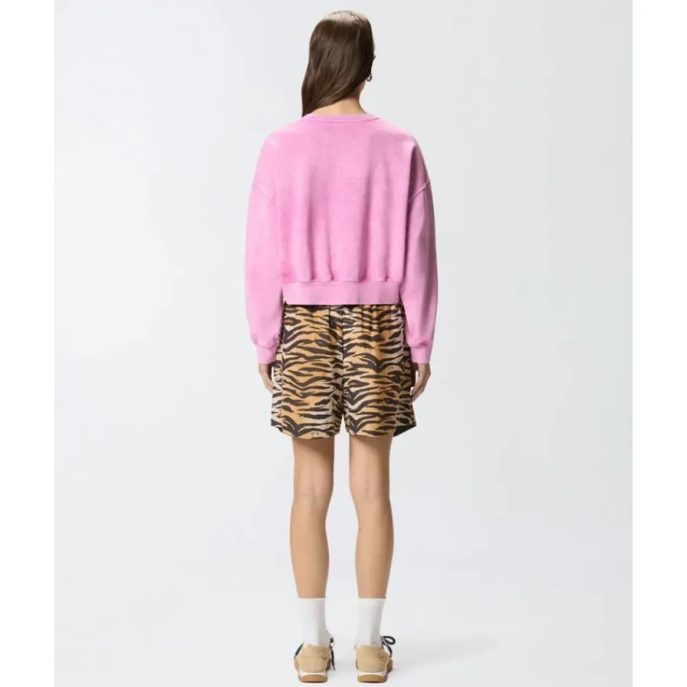 Sweatshirts|Striktrøjer & Sweatere^PINKO Lavacourt Cropped Sweatshirt Pink