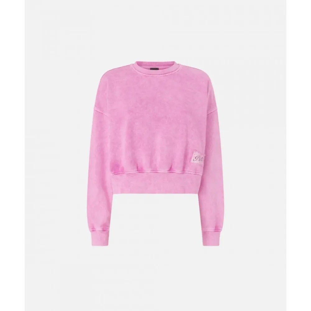 Sweatshirts|Striktrøjer & Sweatere^PINKO Lavacourt Cropped Sweatshirt Pink