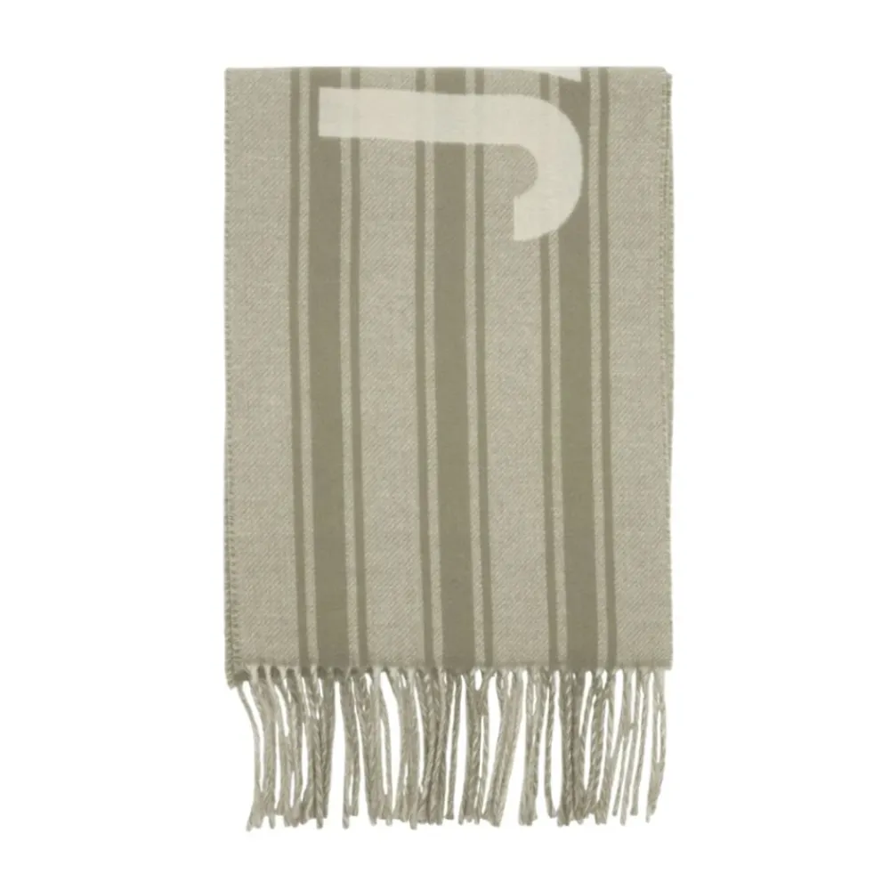 Tørklæder^Jacquemus L'écharpe Beige