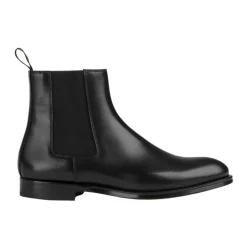 Chelsea Boots^Doucal's Læder Ankelstøvle Sort