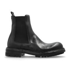 Chelsea Boots^Dolce & Gabbana Læder ankelstøvler Sort