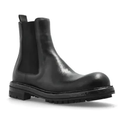 Chelsea Boots^Dolce & Gabbana Læder ankelstøvler Sort
