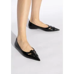 Ballerina Sko<Marc Jacobs Læder Ballerinaer Sort