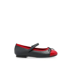 Ballerinasko^Dolce & Gabbana Læder ballerinaer med logo Blå