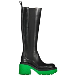Chelsea Boots^Bottega Veneta Læder Chelsea Støvler med Profilsål Sort
