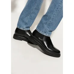 Chelsea Boots|Støvler^Dolce & Gabbana Læder Chelsea-støvler Sort