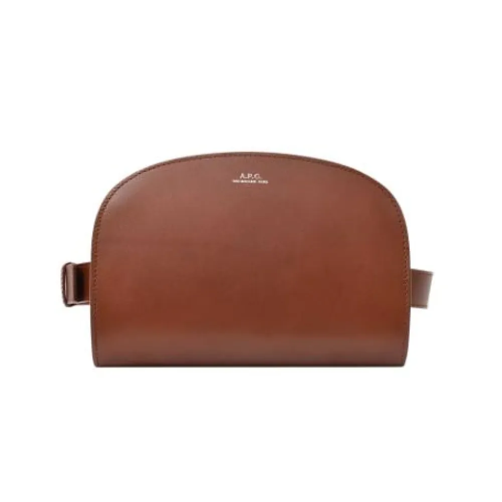 Bæltetasker^A.P.C. Læder crossbody-tasker Brun